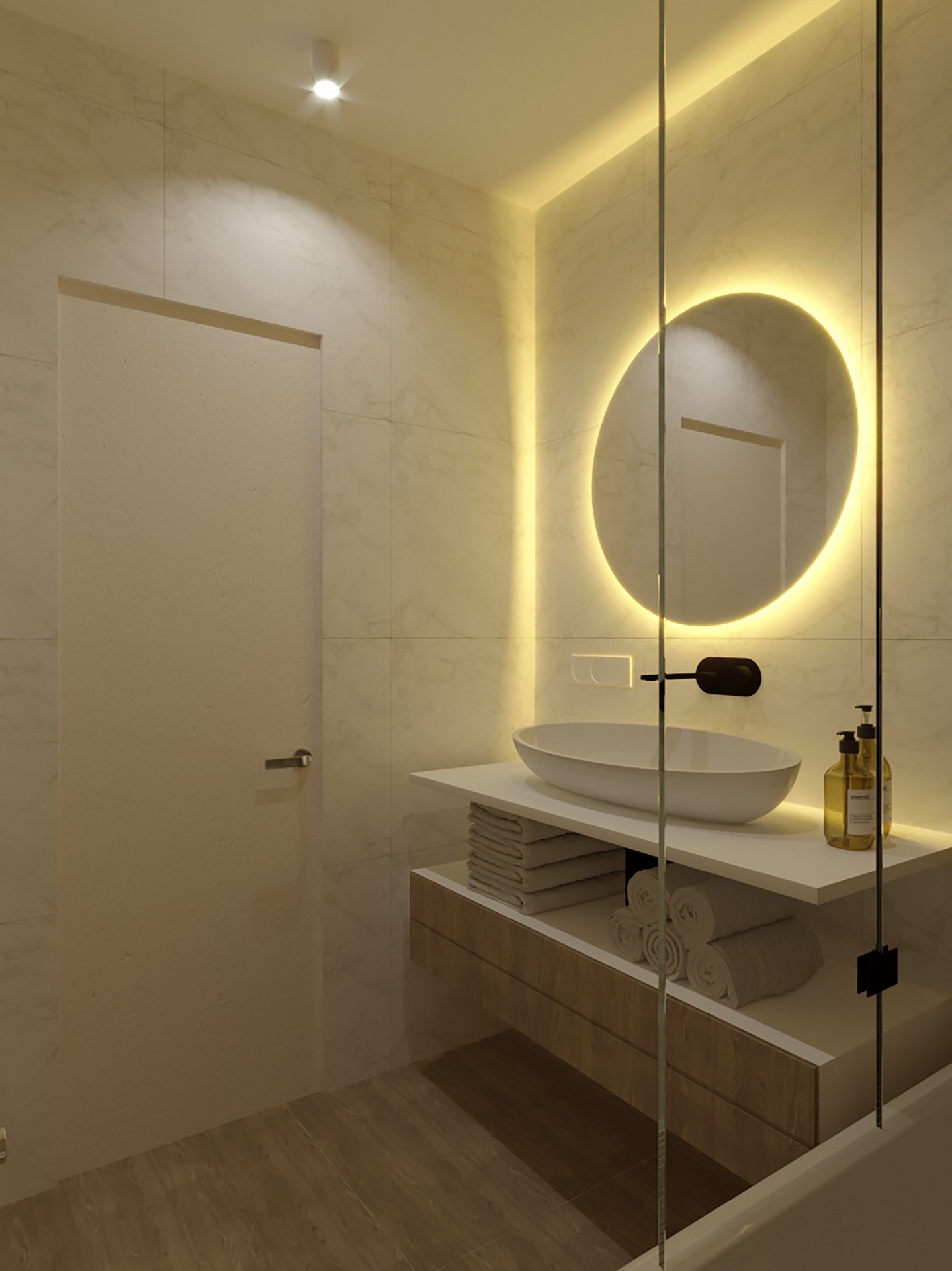 Ремонт квартиры 69м2 ЖК River Stoun