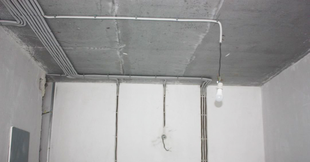 Электромонтаж в однокомнатной квартире 44м2 ЖК Місто Квітів