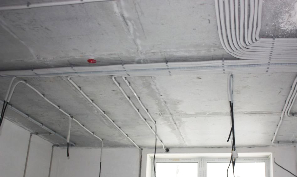 Электромонтаж в однокомнатной квартире 44м2 ЖК Місто Квітів