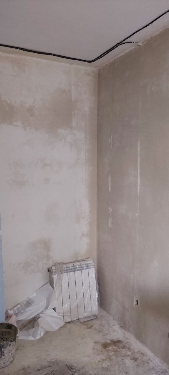 Штукатурные работы в двухкомнатной квартире 67м2 по вул. Бажана